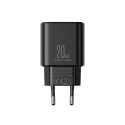 Ładowarka EU Joyroom JR-TCF05 20W USB-A USB-C + kabel USB-C - czarna