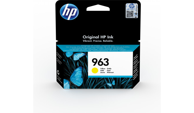 HP tint 963 3JA25AE Instant Ink, kollane