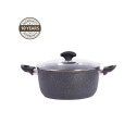 CASSEROLE 24 W/LID BLACK STONE INDUCTION