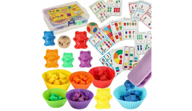 Teddy Bears hariduslik lugema õppimine montessori 44el.