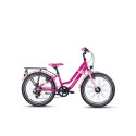 Laste jalgratas S´COOL chiX Twin 20" (2024) roosa