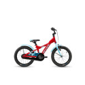 Laste jalgratas S´COOL XXlite 16" (2024) punane/helesinine