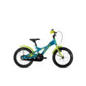 Laste jalgratas S´COOL XXlite 16" (2024) sinine/roheline