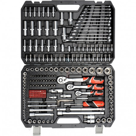Tööriistakomplekt 1/4", 1/2" , 3/8" (216 tk.) YT-38841 YATO