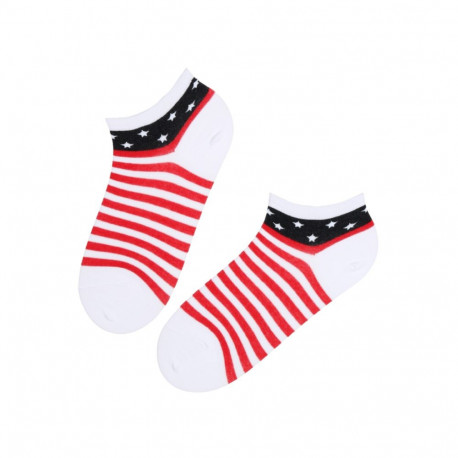 SOKISAHTEL USA madalad puuvillased sokid
