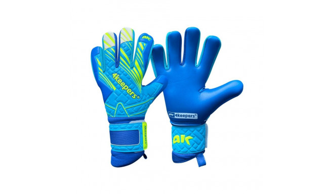 4Keepers Soft Azur NC Goalkeeper Gloves M S929237 (9)