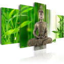Seinapilt - Contemplating Buddha - 100x50
