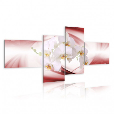 Seinapilt - An orchid in pink shade - 100x45