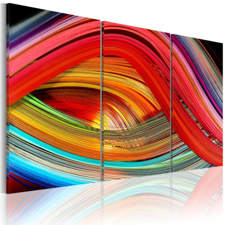 Seinapilt - An abstract rainbow - 120x80