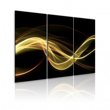 Seinapilt - A bright smoke on a black background - 60x40