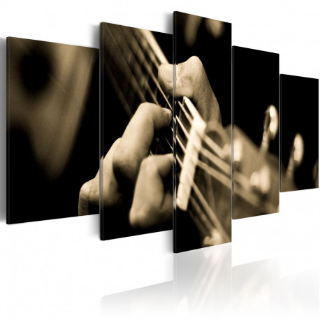 Seinapilt - Classical guitar - 100x50
