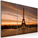 Seinapilt - Eiffel Tower at dusk - 120x80