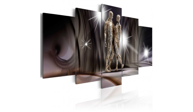 Seinapilt - Golden touch - 200x100