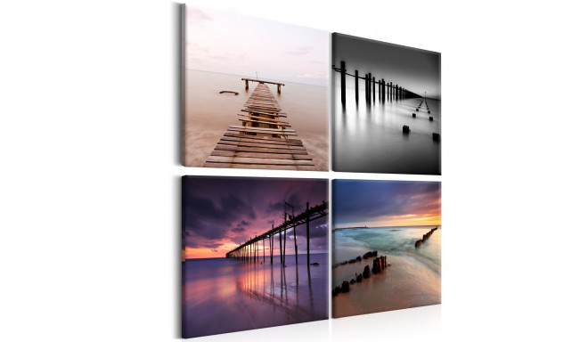 Seinapilt - Four Views - 80x80