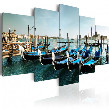 Seinapilt - A canal in Venice - 100x50