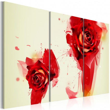 Seinapilt - A new look on a rose - 60x40