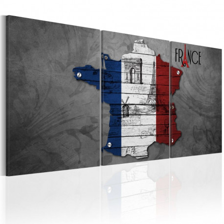 Seinapilt - All about France - 60x30