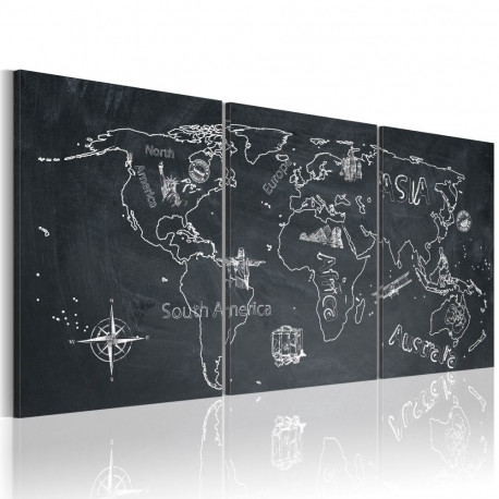 Seinapilt - Globetrotter - 60x30