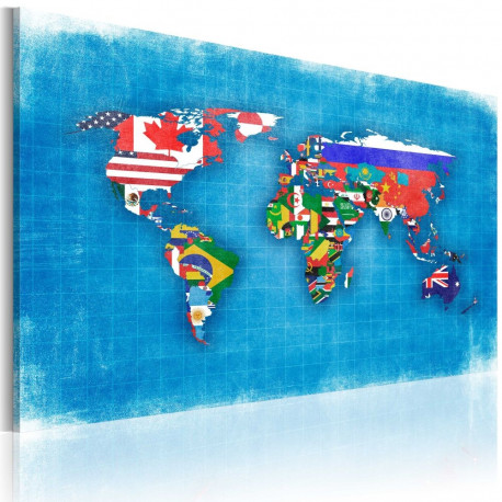 Seinapilt - Flags of the World - 120x80