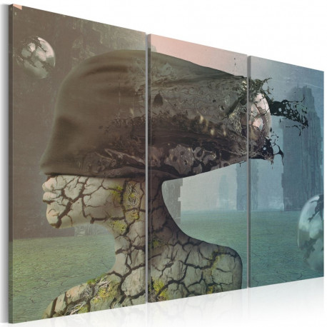 Seinapilt - Brainstorm - triptych - 120x80