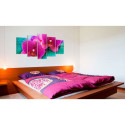 Seinapilt - Exotic orchids - 100x50