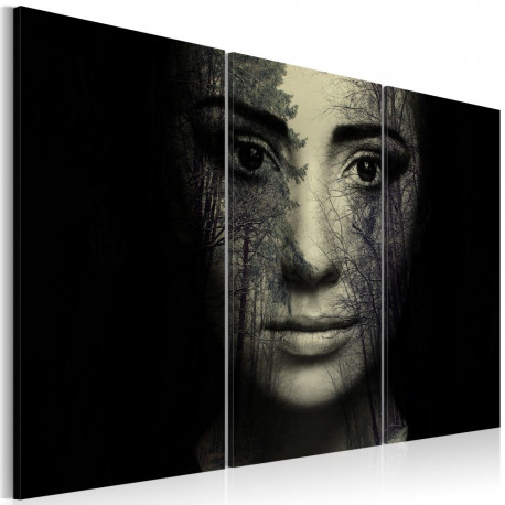 Seinapilt - Forest camouflage - 120x80