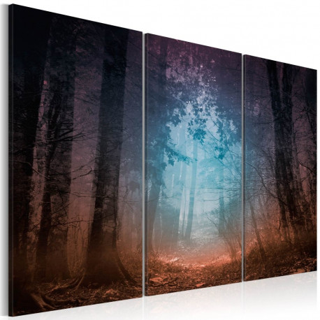 Seinapilt - Edge of the forest - triptych - 60x40