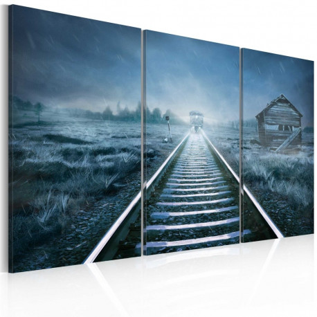 Seinapilt - A journey in the fog - 120x80