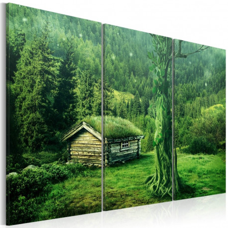 Seinapilt - Forest ecosystem - 120x80