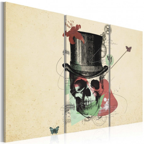 Seinapilt - Gentleman's skeleton - 90x60
