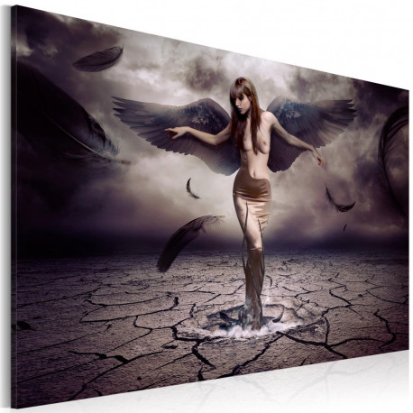 Seinapilt - Black angel - 120x80