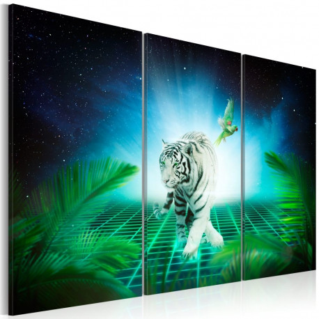 Seinapilt - Ice tiger - 60x40