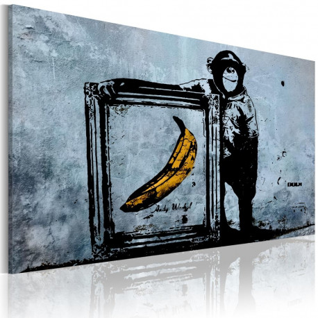 Seinapilt - Inspired by Banksy - 120x80