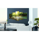 Seinapilt - Forest river - 100x50