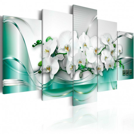 Seinapilt - Celadon Ribbon - 200x100