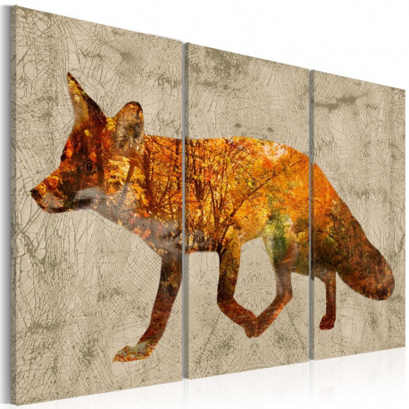 Seinapilt - Fox in the Wood - 60x40