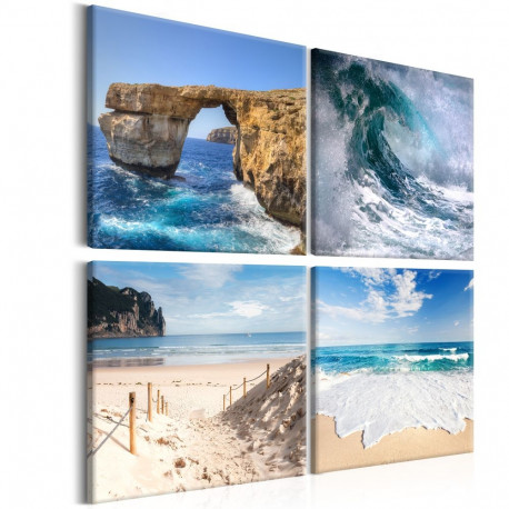 Seinapilt -  The Beauty of the Ocean - 90x90