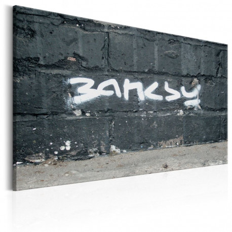 Seinapilt - Banksy Signature - 90x60
