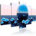Seinapilt - Floating Balls - 200x100