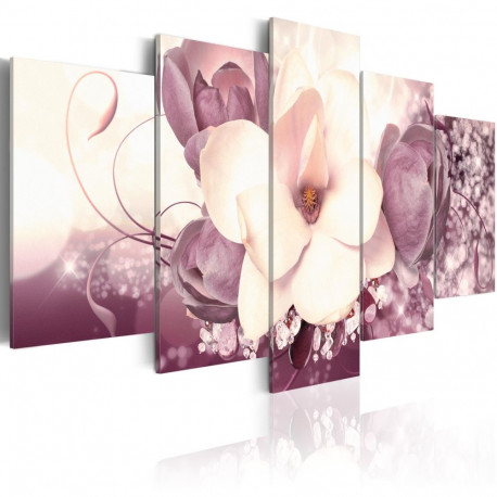 Seinapilt - Burgundy Princess - 100x50