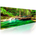 Seinapilt - Emerald Waterfall - 135x45