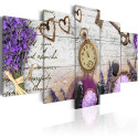 Seinapilt - Heather composition - 100x50