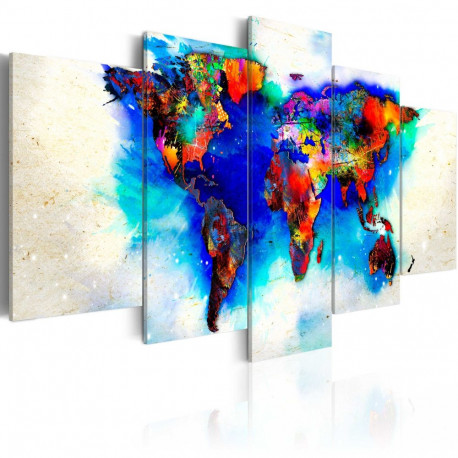 Seinapilt - All colors of the world - 200x100