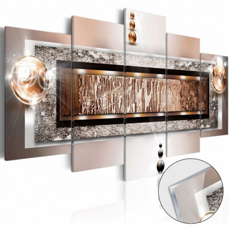 Fotoakrüül - Cinnamon Rock [Glass] - 200x100