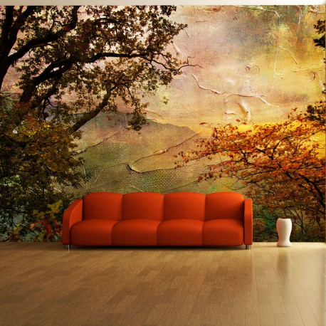 Fototapeet - Painted autumn - 250x193