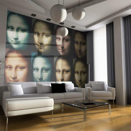 Fototapeet - Mona Lisa (pop art) - 400x309