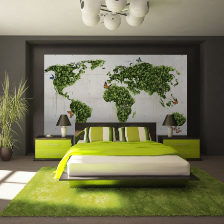 Fototapeet - The butterfly garden - 250x193
