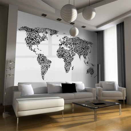 Fototapeet - Map of thoughts - 400x309
