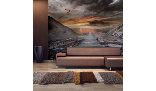 Fototapeet - Deserted land - 450x270