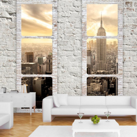 Fototapeet - New York: view from the window - 250x175